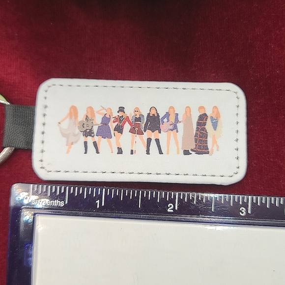 Taylor Swift Era Tour themed tribute NWT key chain purse bookbag charm - Picture 4 of 7